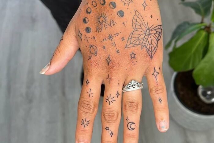 hand tattoos