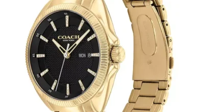 shop coach gold bracelet watch