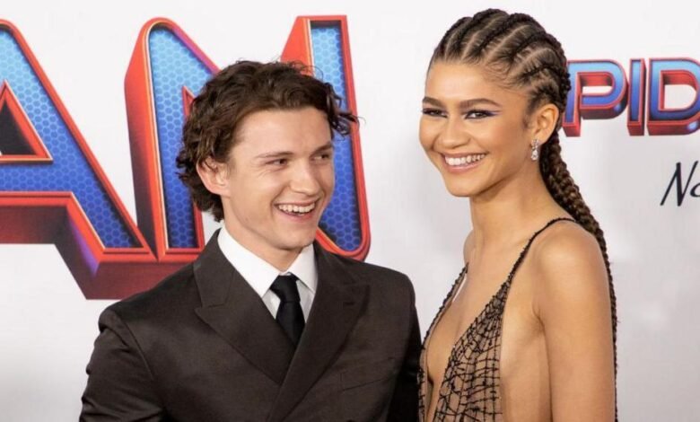 Zendaya and Tom Holland