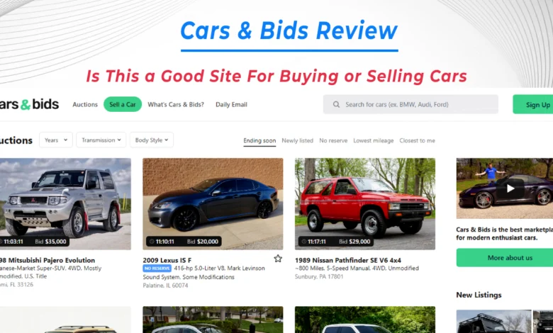 Cars and Bids